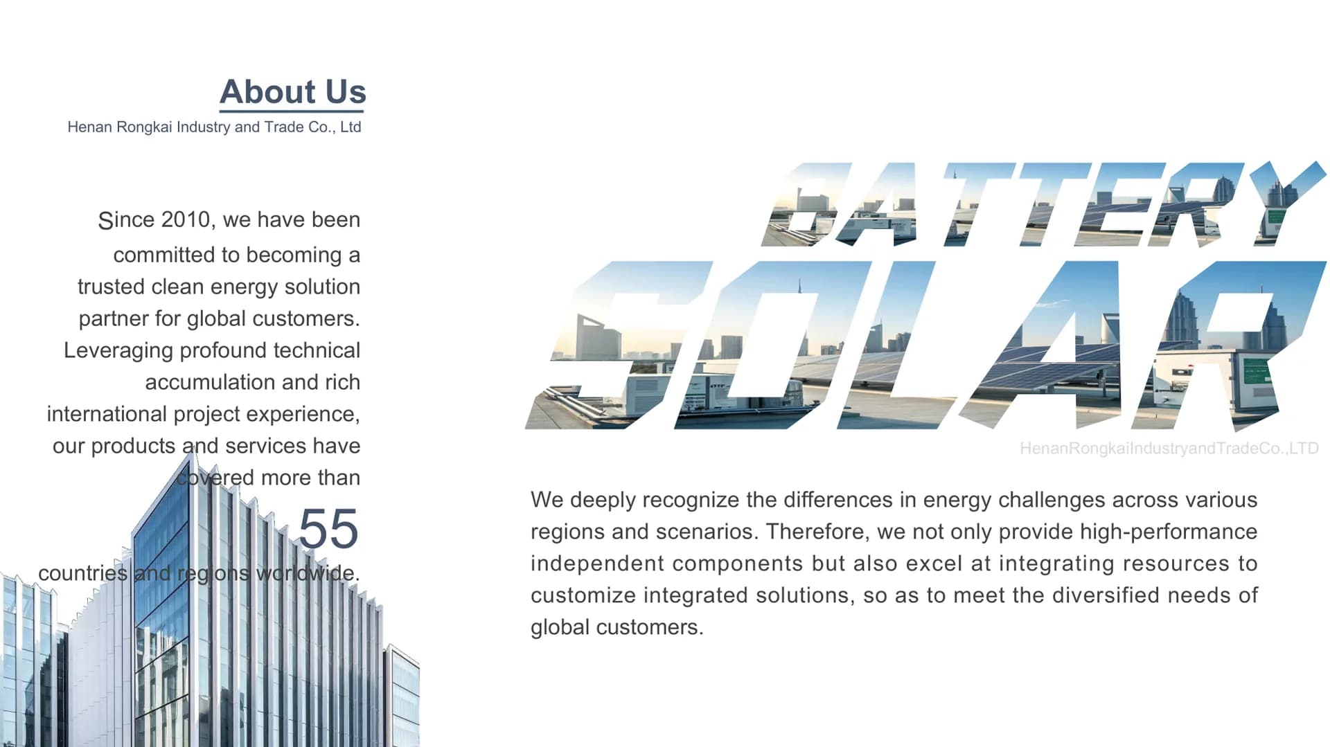 battery SOLAR global reach