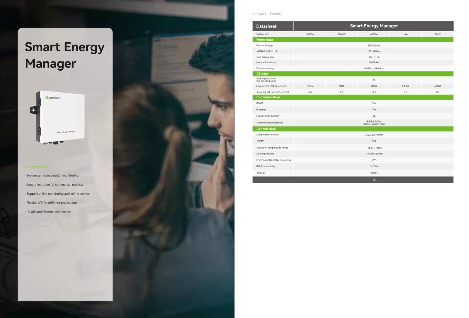 Growatt Smart Energy Manager