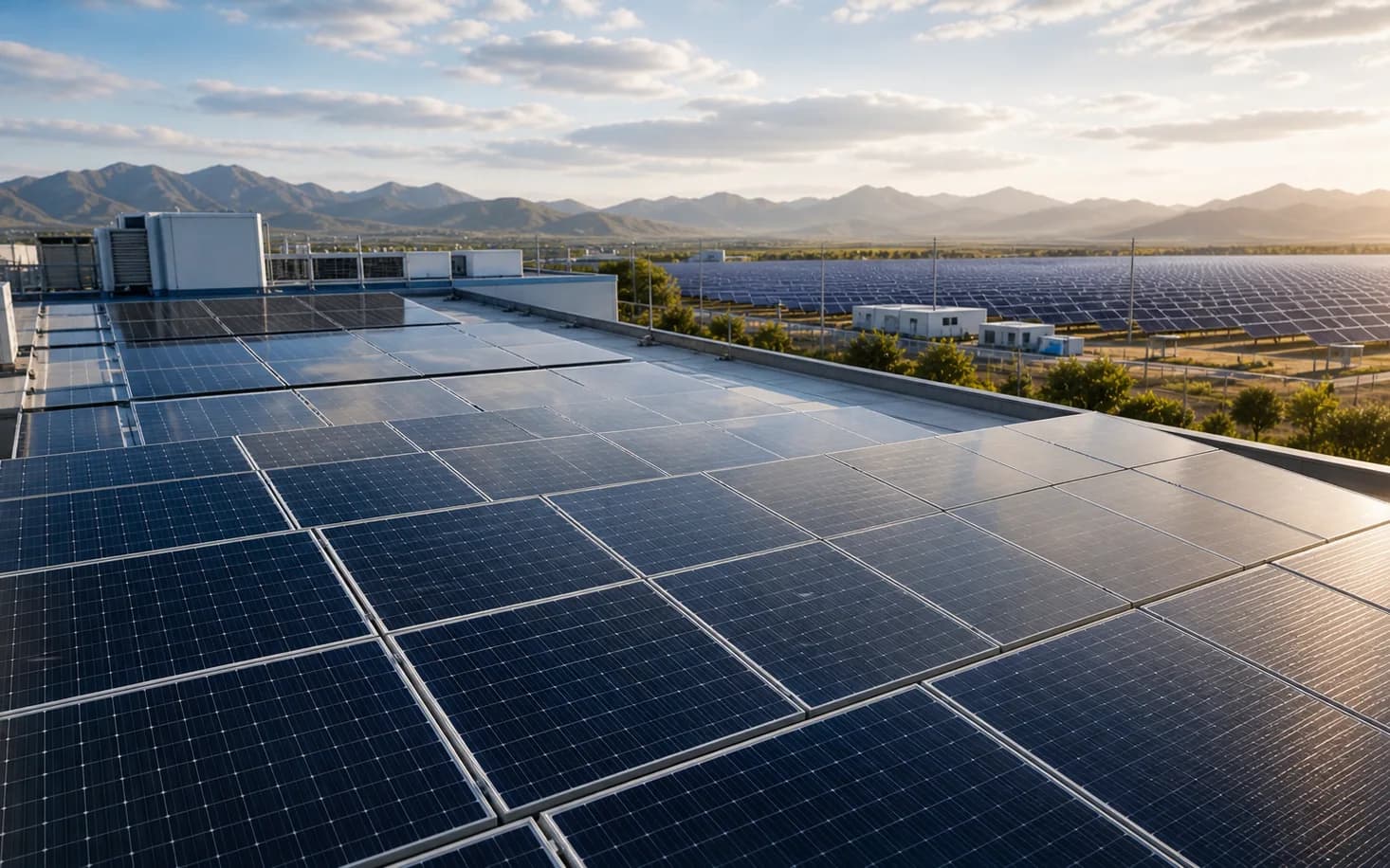Commercial Building Solar + Storage Retrofit — project reference image